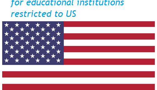 edu domain meant for the world,restricted to US